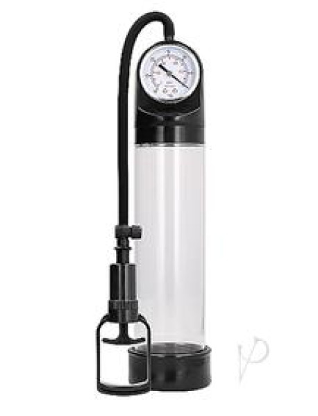 Pumped Comfort Pump W/psi Gauge Transpar