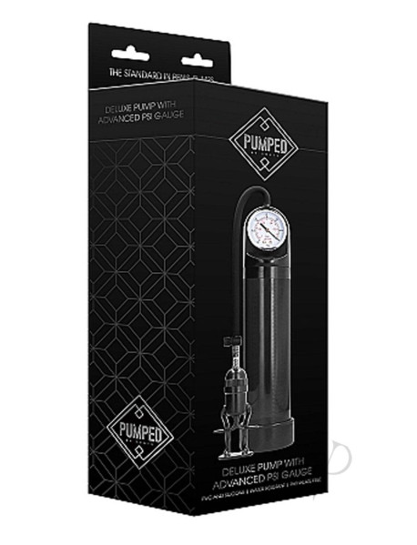 Pumped Deluxe Pump W/psi Gaugeblk(spec)
