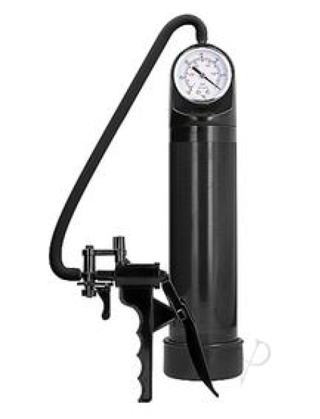 Pumped Elite Pump W/psi Gauge Blk(spec)