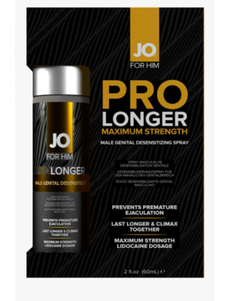 Jo Prolonger Max Spray Stim For Him 2oz