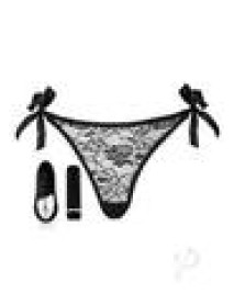 Sensuelle Pleasure Panty R/c Bullet Bk