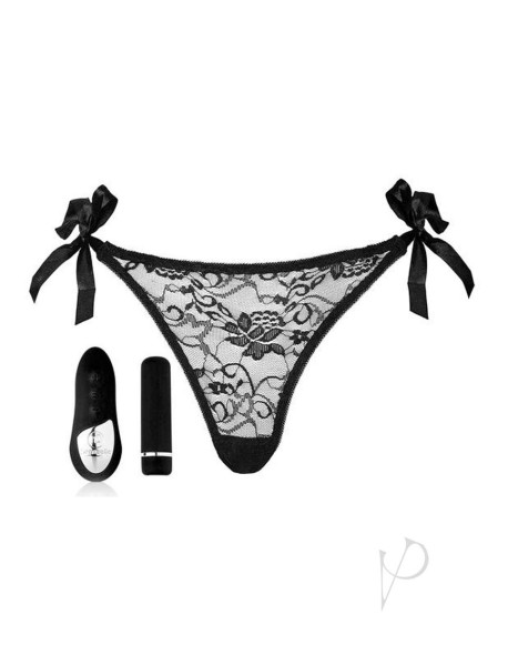 Sensuelle Pleasure Panty R/c Bullet Bk