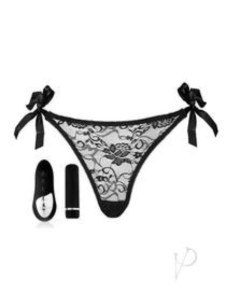 Sensuelle Pleasure Panty R/c Bullet Bk