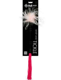 Sandm Whip and Tickle Pink/white
