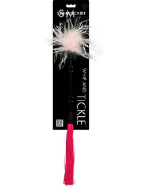 Sandm Whip and Tickle Pink/white