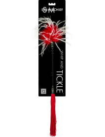 Sandm Whip and Tickle Red/white