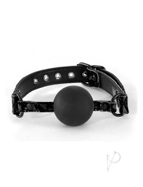 Sinful Soft Silicone Gag Black Sinful Soft Silicone Gag Black