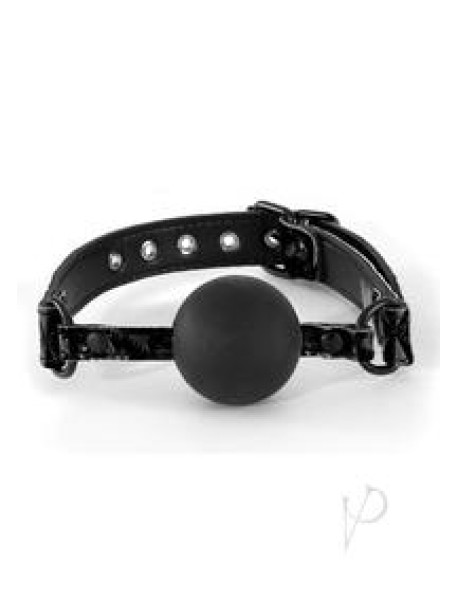 Sinful Soft Silicone Gag Black Sinful Soft Silicone Gag Black