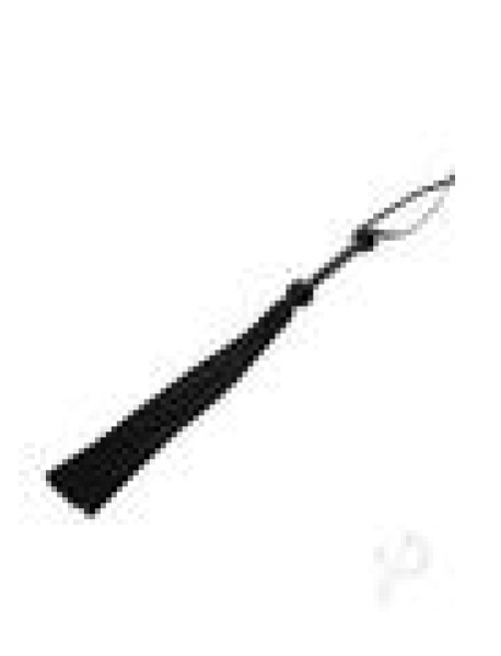 22 Large Rubber Whip - Black
