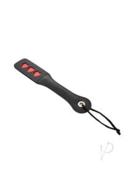 12 Leather Heart Impression Paddle