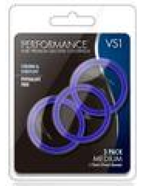 Performance Ring Vs1 Med Silicone Indigo