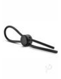 Stay Hard Silicone Loop Cock Ring Black