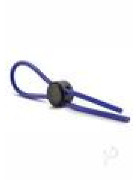 Stay Hard Silicone Loop Cock Ring Blue Stay Hard Silicone Loop Cock Ring Blue