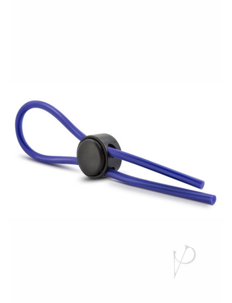 Stay Hard Silicone Loop Cock Ring Blue Stay Hard Silicone Loop Cock Ring Blue