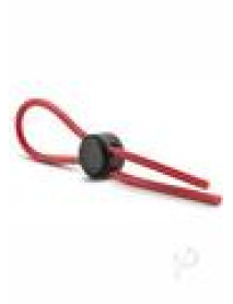 Stay Hard Silicone Loop Cock Ring Red