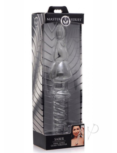 Ms Saber Anal Link Glass Thruster