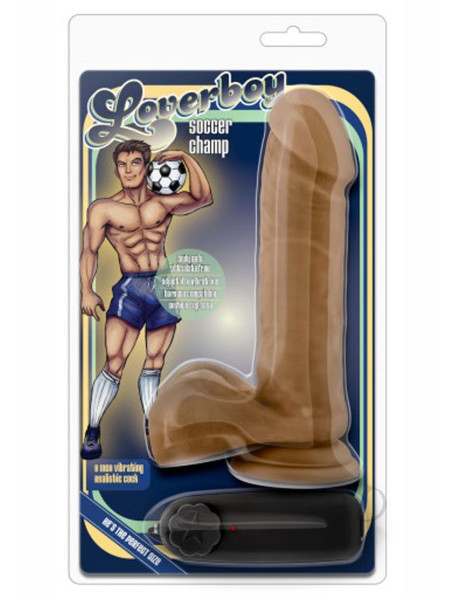Coverboy Soccer Champ Vibe Cock Mocha Coverboy Soccer Champ Vibe Cock Mocha