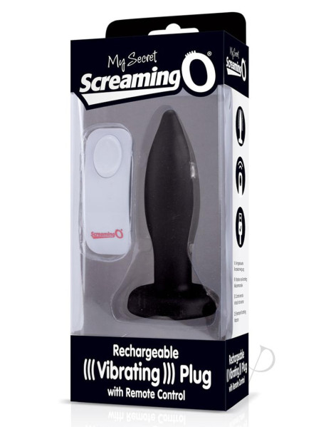 My Secret Remote Vibe Plug Blk-individua