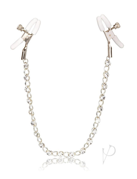 Nipple Play Crystal Chain Nipple Clamps