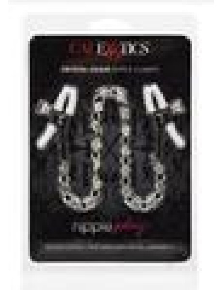 Nipple Play Crystal Chain Nipple Clamps