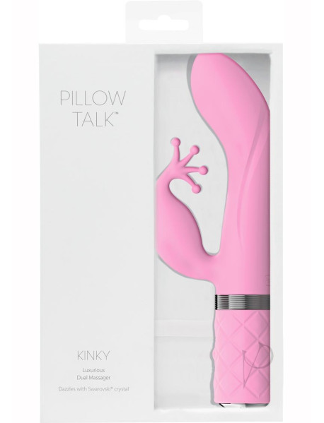 Pillow Talk Kinky Dual Massager Pink