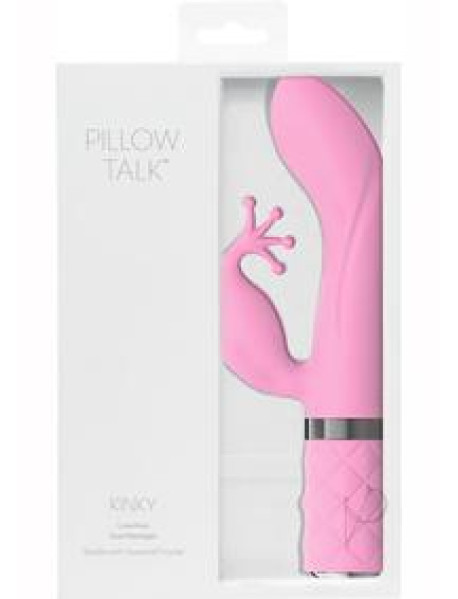 Pillow Talk Kinky Dual Massager Pink