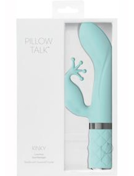 Pillow Talk Kinky Dual Massager Teal