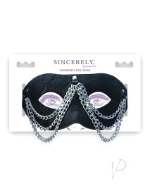 Sincerely Chained Lace Mask