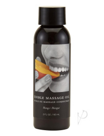 Edible Tropical Massage Oil Mango 2 Oz