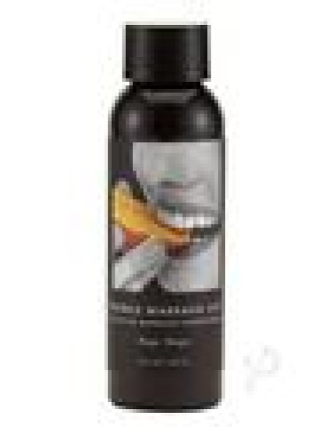 Edible Tropical Massage Oil Mango 2 Oz