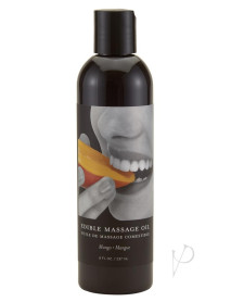Edible Tropical Massage Oil Mango 8 Oz