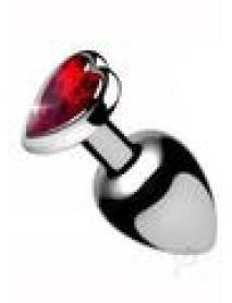 Booty Sparks Red Heart Anal Plug Md