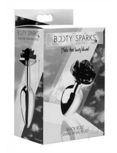 Booty Sparks Black Rose Anal Plug Sm
