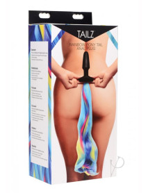 Tailz Pony Tail Anal Plug Rainbow