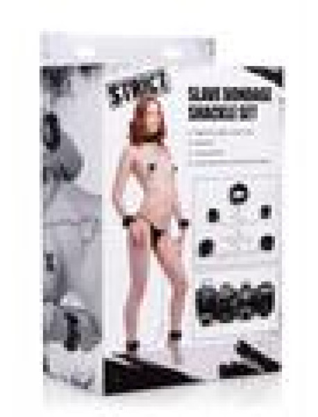 Strict Slave Pu Leather Shackles