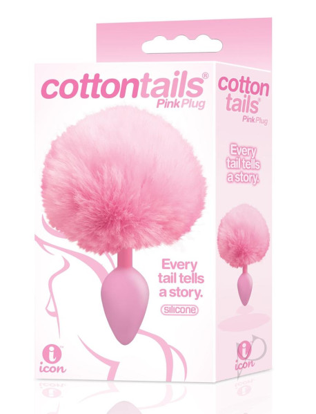 The 9 Cottontails Bunny Tail Plug Pink
