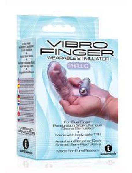The 9 Vibrofinger Massager Purple The 9 Vibrofinger Massager Purple