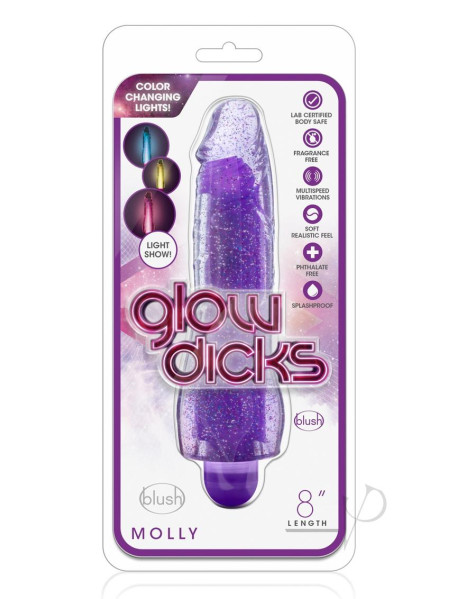 Glow Dicks Molly Glittervibe Pu