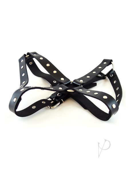 Rouge Female Chest Harness Black