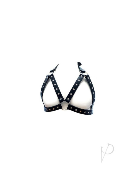 Rouge Female Chest Harness Black