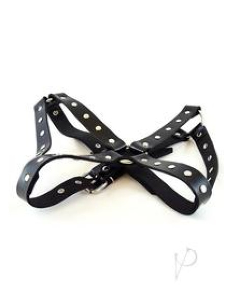 Rouge Female Chest Harness Black