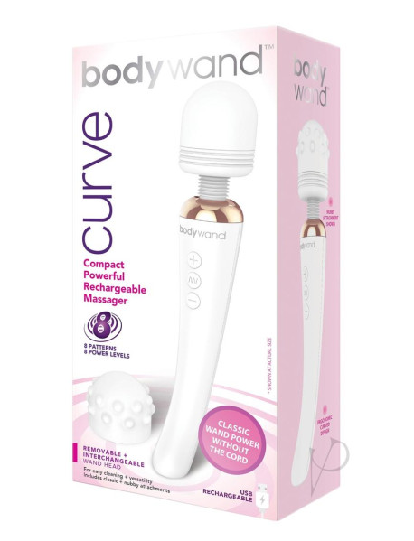 Bodywand Curve Rechargeable White