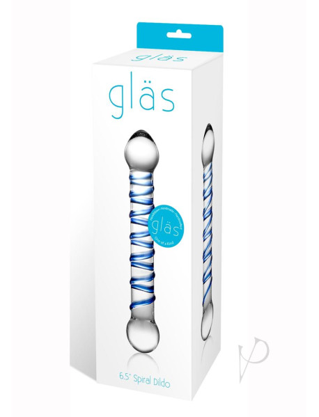 Spiral Glass Dildo 6.5