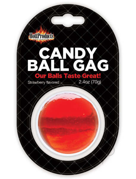 Candy Ball Gag Strawberry