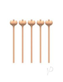 Boobie Straws Flesh 6 Pack