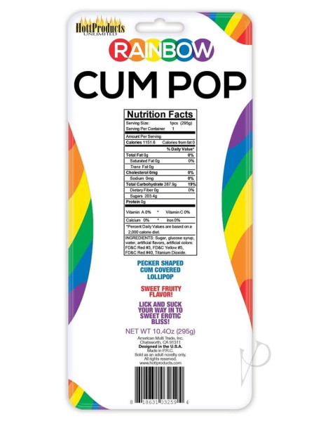 Rainbow Cock Cum Pops
