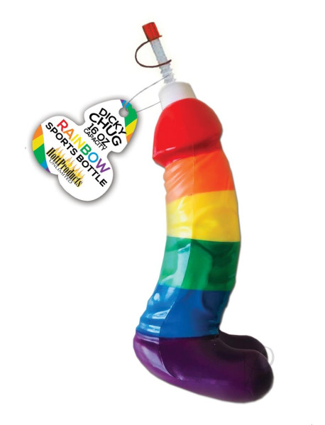 Rainbow Dicky Chug Sports Bottle