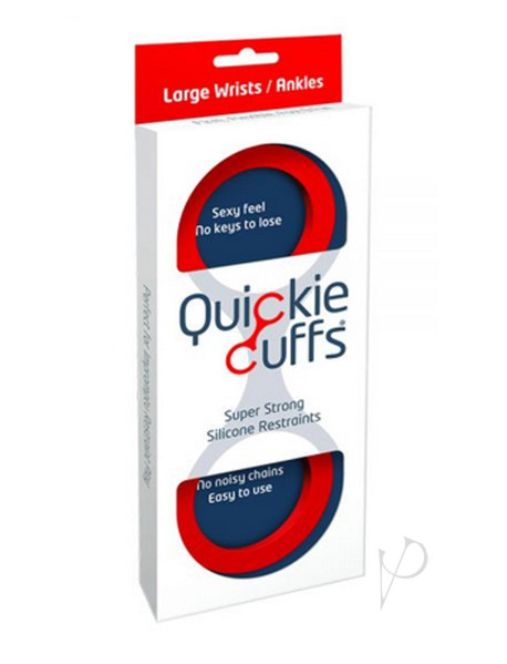 Quickie Cuffs Large Red