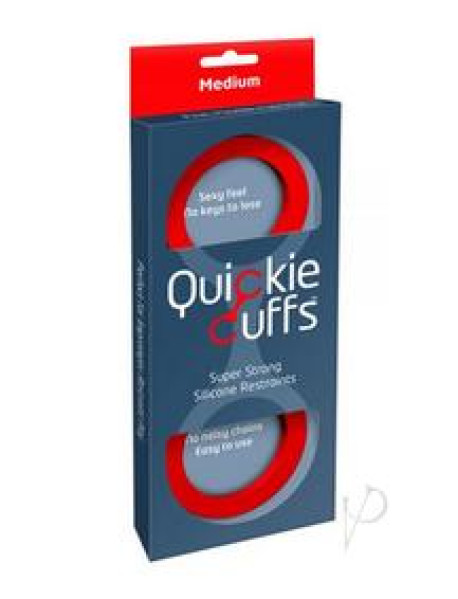 Quickie Cuffs Medium Red Quickie Cuffs Medium Red