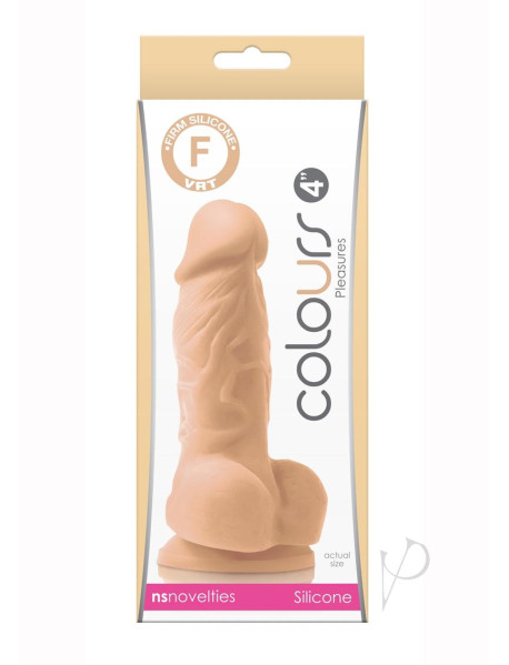 Colours Pleasures 4 Dildo White